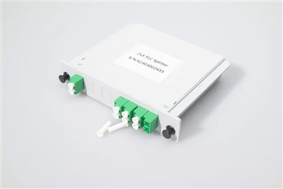 2*8 Plc Fiber Optic Splitter Cassette Sc Apc