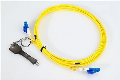Fiber Optic Lc Upc To Lc Upc Patch Cable Duplex