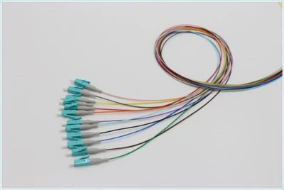 Fiber Optic Pigtail Lc Upc Om3 12 Colors