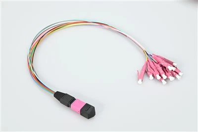 Mpo-lc 12 Core Fiber Patch Cords OM4