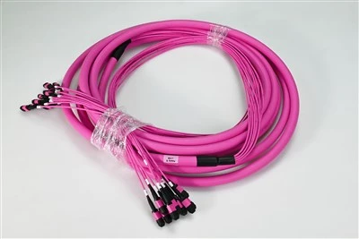 MTP MPO Fiber Patch Cords 12 Core OM4